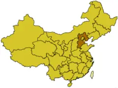 China Provinces Hebei