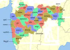Cities Map of Maharashtra