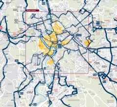 City Center Rome Map