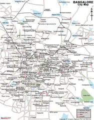 City Center Map Bangalore