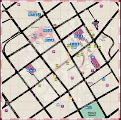 City Central Map of Launceston