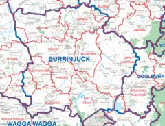 City Map Burrinjuck
