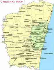 City Map Chennai