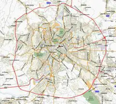City Map Rome