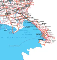 City Map Trieste