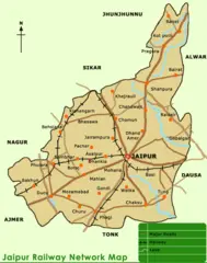 City Map of Jaipur