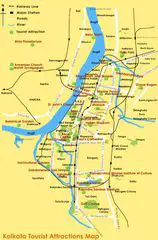 City Map of Kolkata