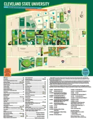 Cleveland State University Campus Map