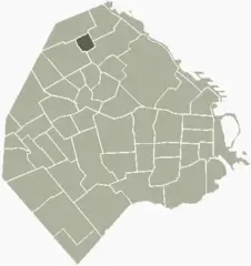 Coghlan Buenos Aires Map