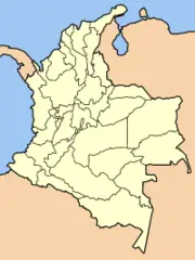 Colombia Departments Blank 1