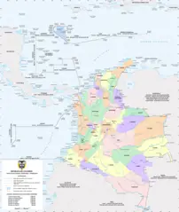 Colombia Mapa Oficial