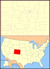 Colorado Locator Map With Us