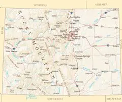 Colorado Reference Map