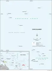 Cooc Islands Map