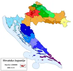 Croatian Counties