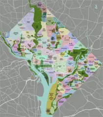 Dc Neighborhoods Map