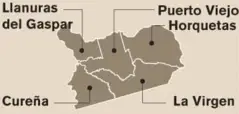 Distritos De Sarapiqui Heredia