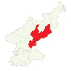 Divisions of North Korea (en) S Hamgyong Clear