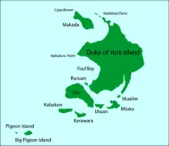 Duke of York Islands