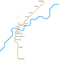 Edmonton Metro Map