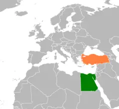 Egypt Turkey Locator