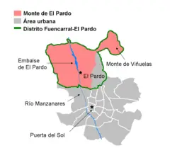 El Pardo Mapa
