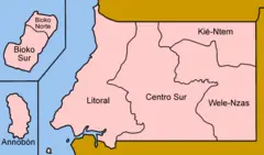 Equatorial Guinea Provinces Named