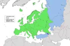 Europa Geografisch Map De