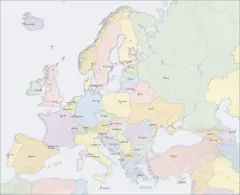 Europe Capital Map It