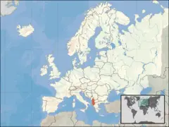 Europe Location Alb