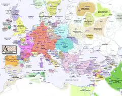 Europe Map 1100