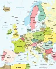Europe Political Large Mapgif