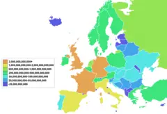 European Countries By Gdp
