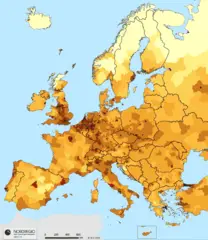European Union Population Density