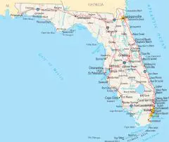 Florida Reference Map