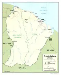 French Guiana Political 1992