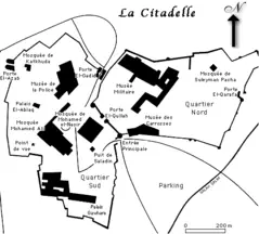 Gd Eg Citadelle Du Caire Map