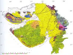 Geological Map of Gujarat
