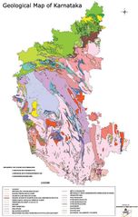 Geological Map of Karnataka