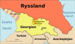 Georgia, Ossetia, Russia And Abkhazia (sv)