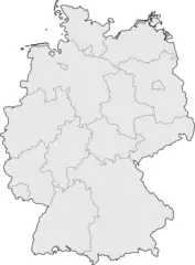 Germany Blank Map