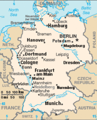 Germany Cia Map Extended