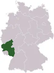 Germany Laender Rheinland Pfalz