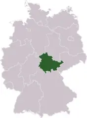 Germany Laender Thueringen