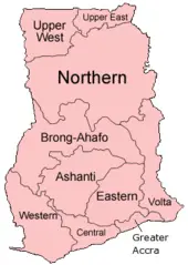 Ghana Regions