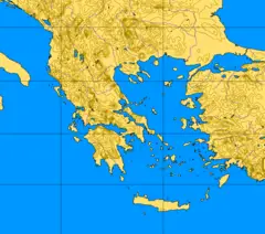 Greece 34 43 17 30 Blank Map
