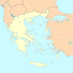 Greece Map Blank