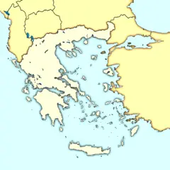 Greece Map Modern