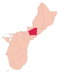 Guam Map Barrigada