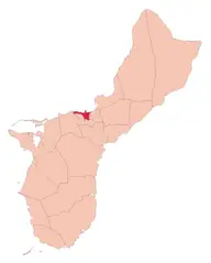 Guam Map Hagatna
